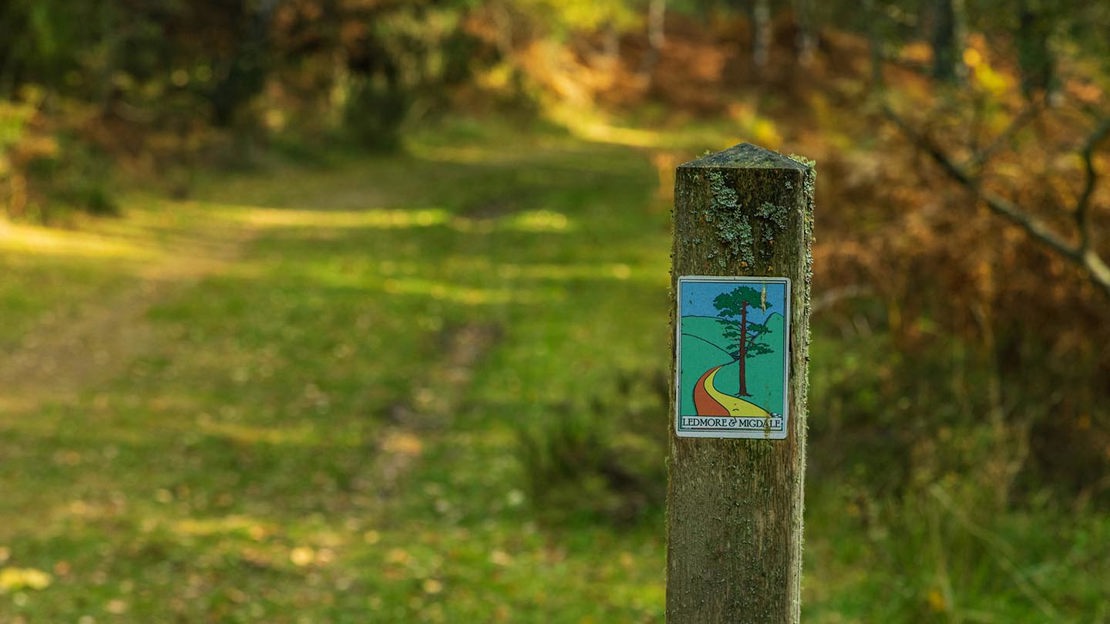 Waypost, Ledmore & Migdale