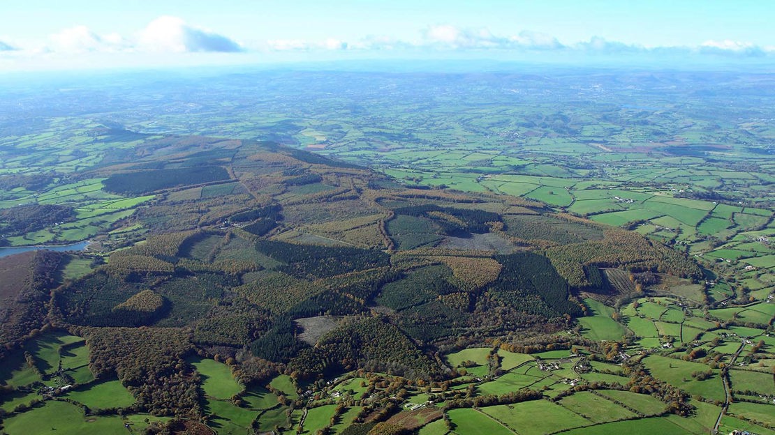 Birdseye view of Wentwood