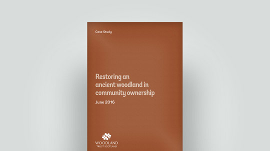 Restoring ancient woodland case study, 2016