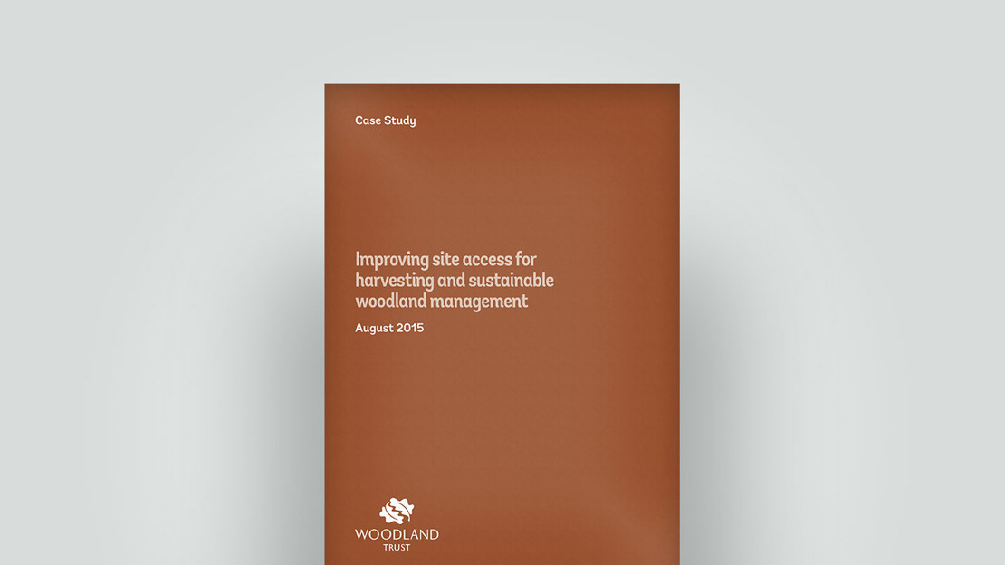 Improving site access for woodland management, 2015 case study