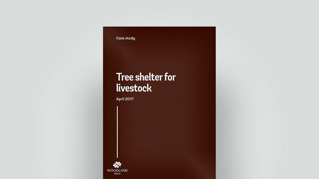 Tree shelter for livestock 2017 case study front cover, April 2017 Tree shelter for livestock 2017 case study front cover, April 2017