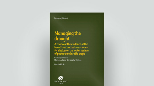 Managing the drought research report, March 2012