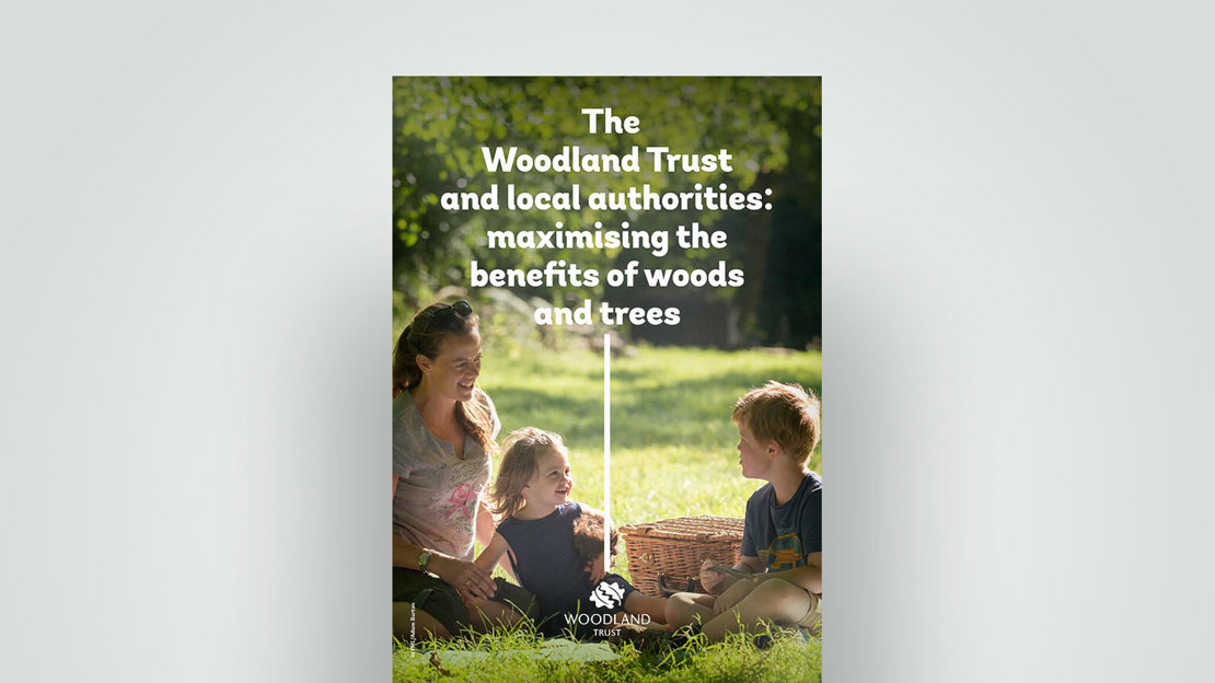 Benefits of woods and trees document cover Benefits of woods and trees document cover