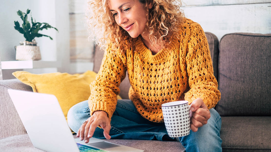 Woman On Laptop