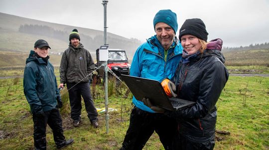 Scientific research at Snaizeholme